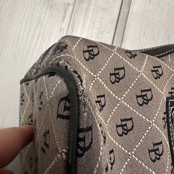 Dooney & Bourke Signature Monogram Hobo Shoulder Bag - Picture 12 of 17